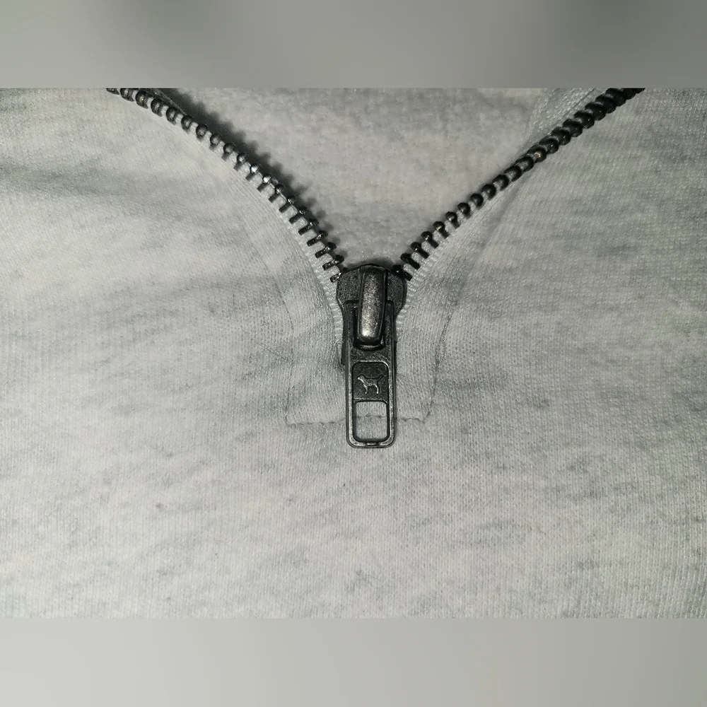 Victoria's Secret Pink Quarter Zip Pullover Women's Sz XS - Picture 4 of 12